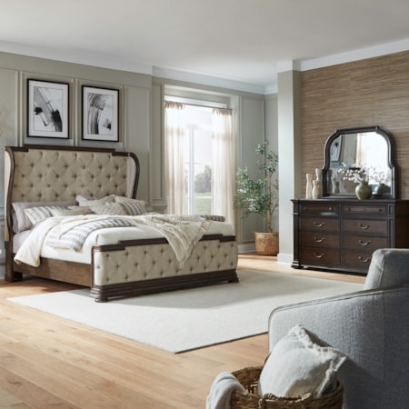3-Piece King Shelter Bedroom Set