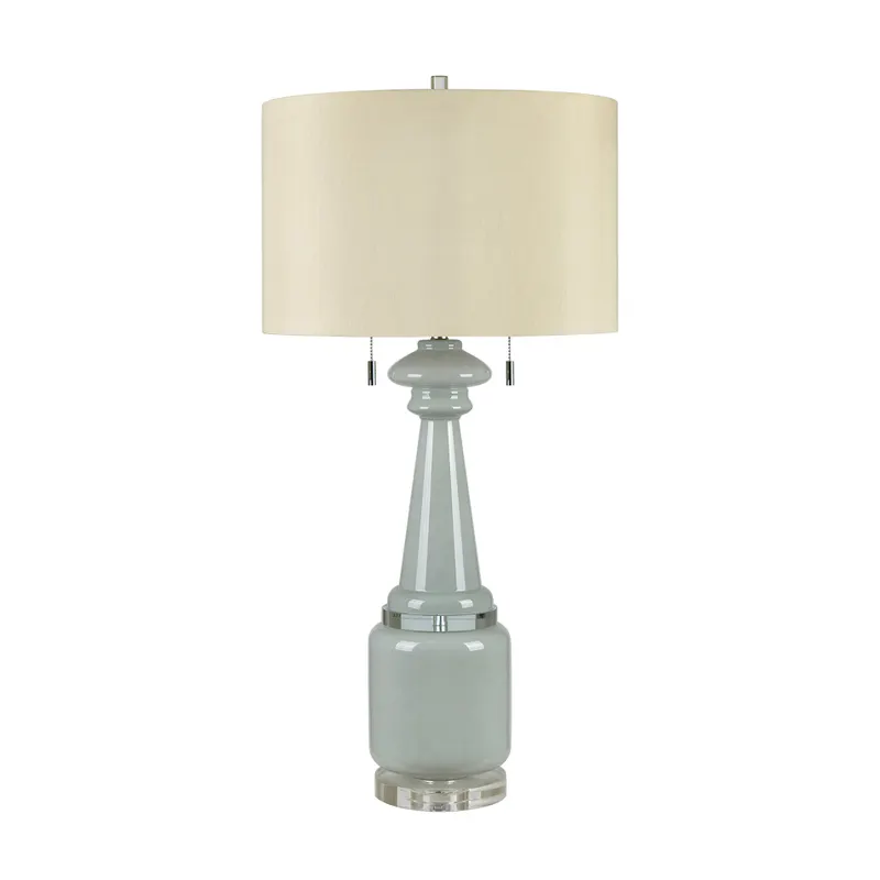 Classic Crystal &amp; Glass Table Lamp