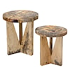 Uttermost Accent Furniture - Occasional Tables Nadette Natural Nesting Tables S/2