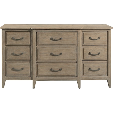 Lewiston Nine Drawer Dresser