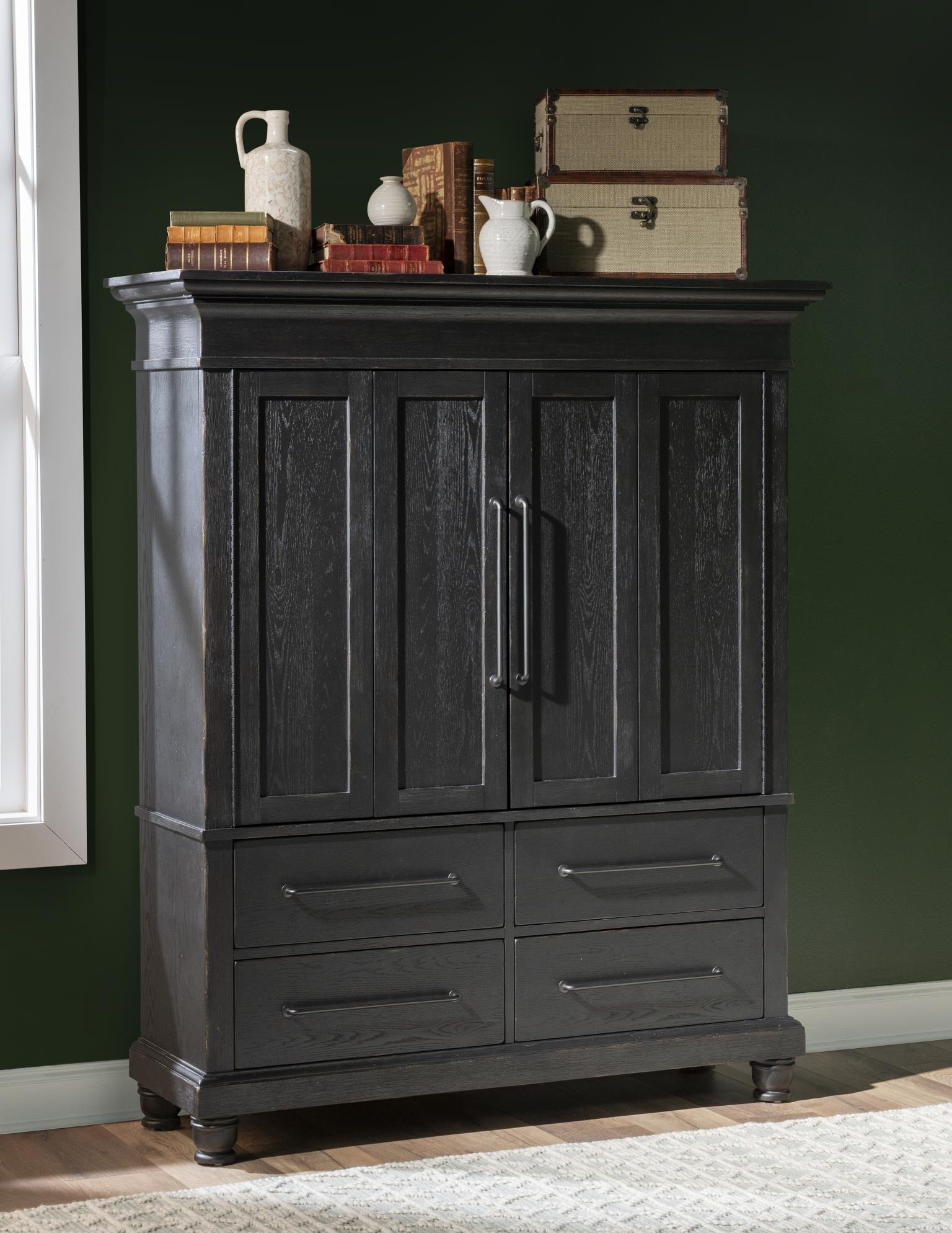 4-Drawer Armoire