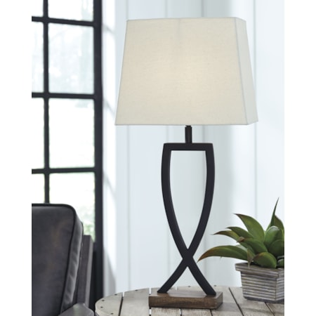 Metal Table Lamp