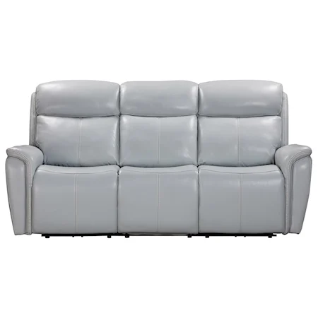 Casual Power Sofa with Power Headrests