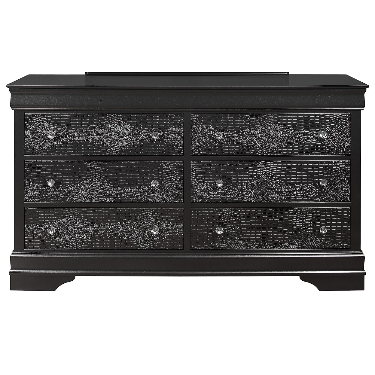 Global Furniture Pompei 6-Drawer Dresser