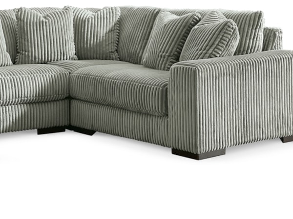 4-Piece Sectional With Chair