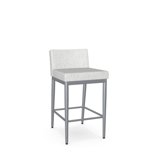 Contemporary Upholstered Counter Height Stool