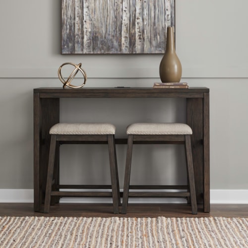 Contemporary 3-Piece Console Table Set
