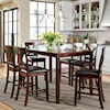 Liberty Furniture Thornton 7-Piece Counter-Height Gathering Dining Set