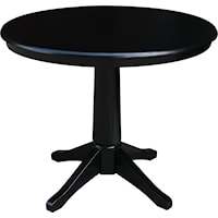 Casual Round Dining Table
