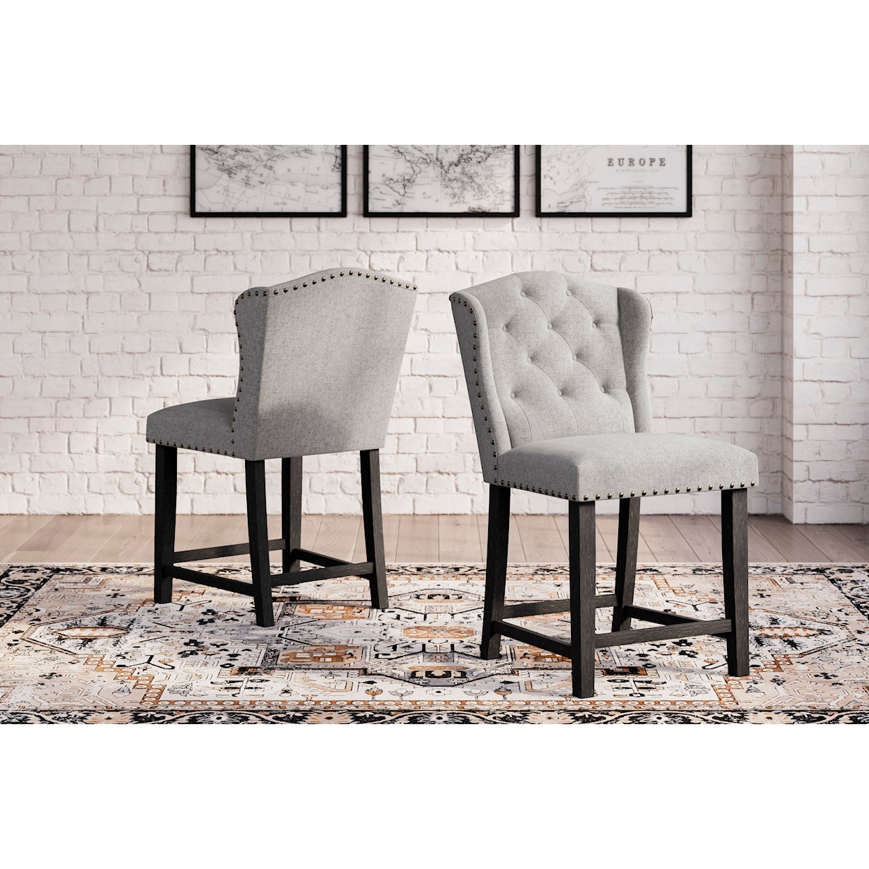 Ashley Signature Design Jeanette Counter Height Bar Stool