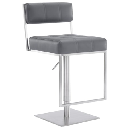 Adjustable Height Swivel Bar Stool