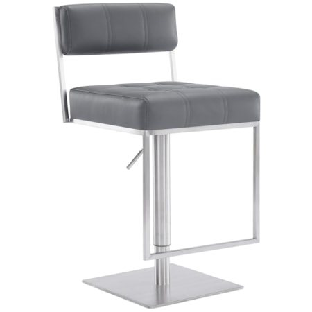 Adjustable Height Swivel Bar Stool
