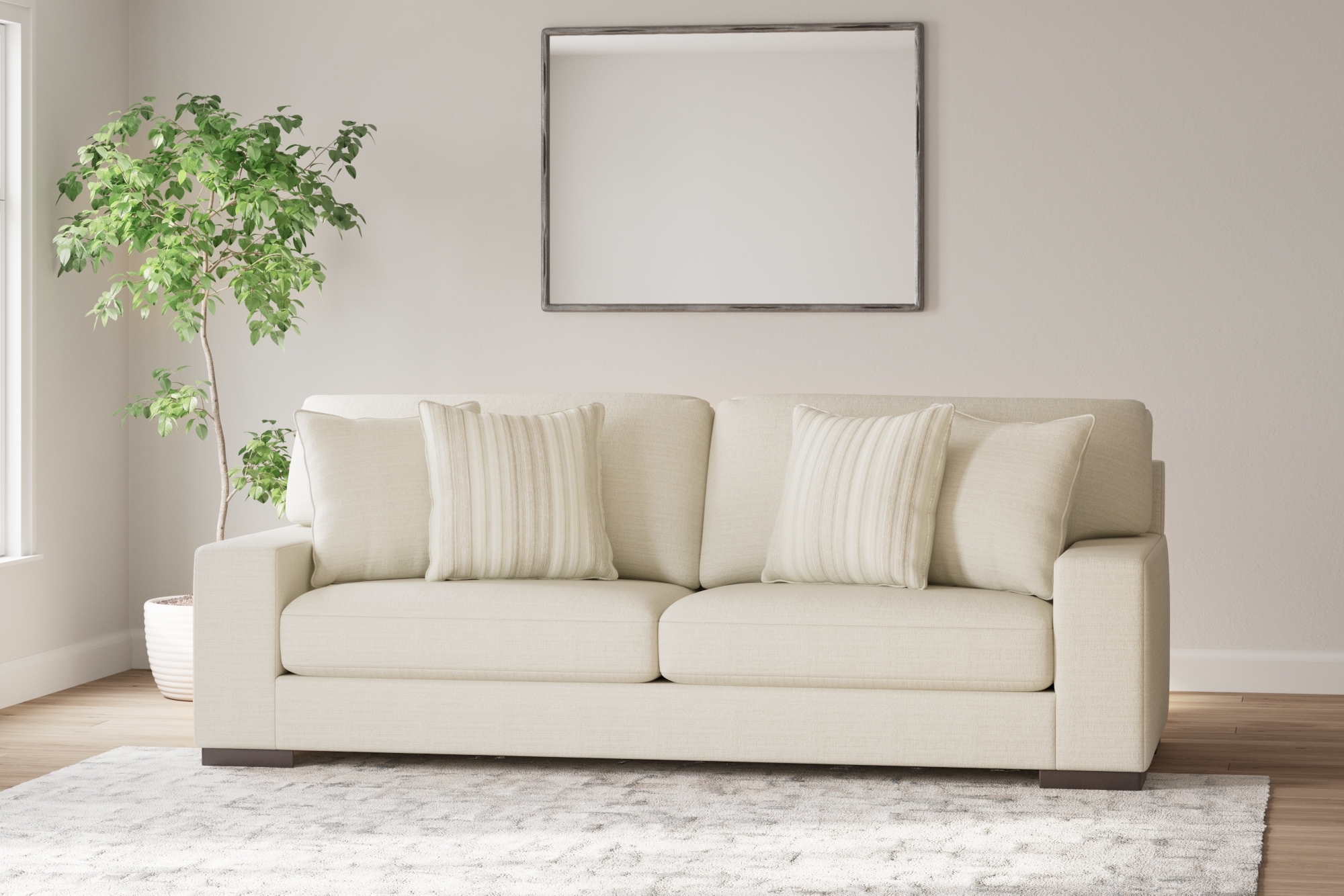 Signature Design by Ashley Maggie Sofa And Ottoman