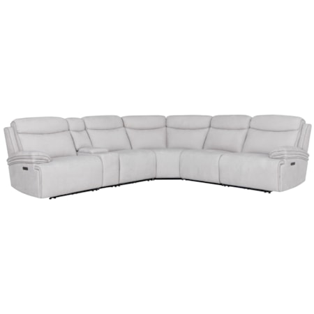 6-Piece Power Reclining Sectional Sofa