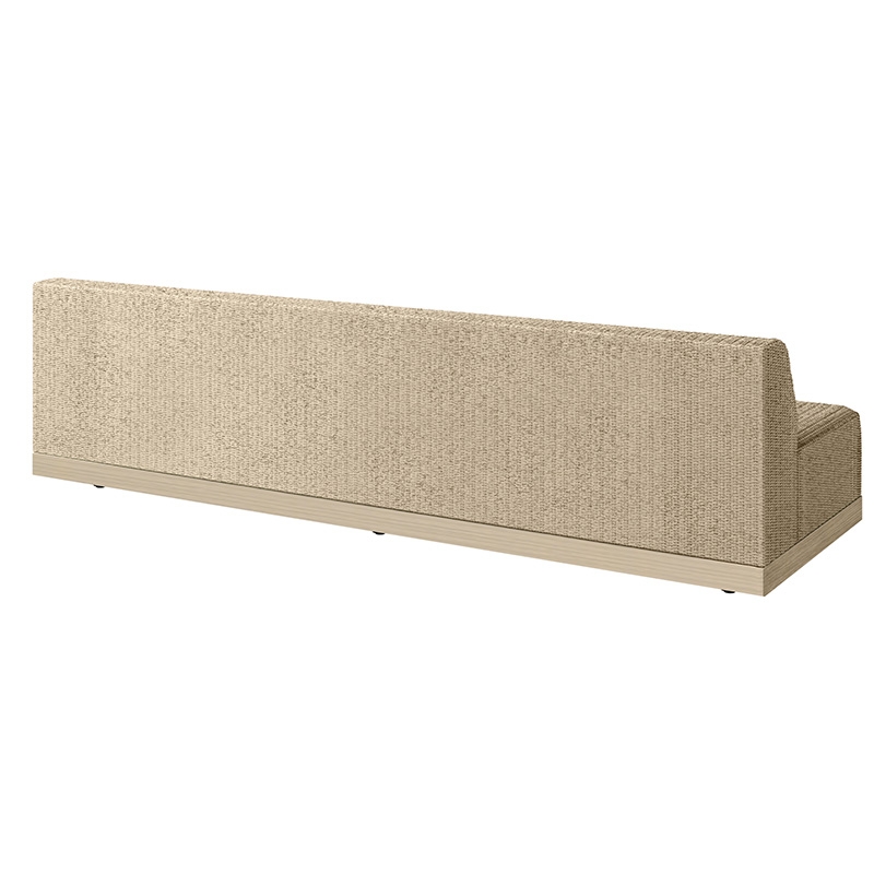 Ebel Grande Padded 105" Armless Sofa Section
