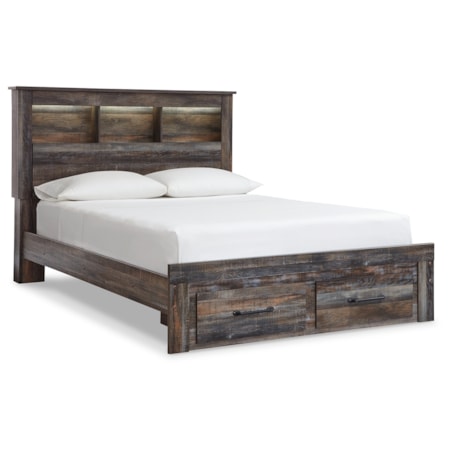Queen Bookcase Bed
