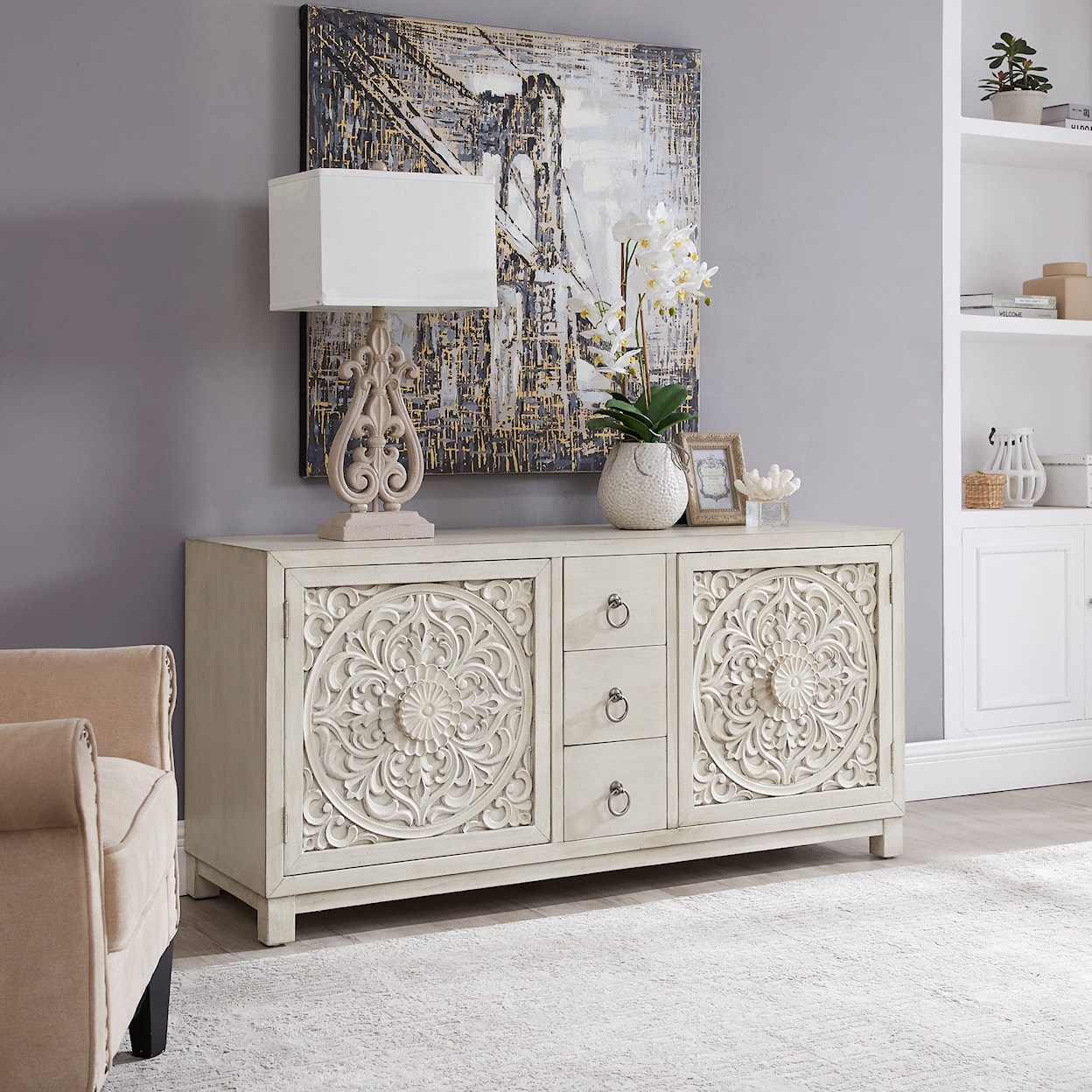 Liberty Furniture Sundance 3-Drawer Accent Cabinet