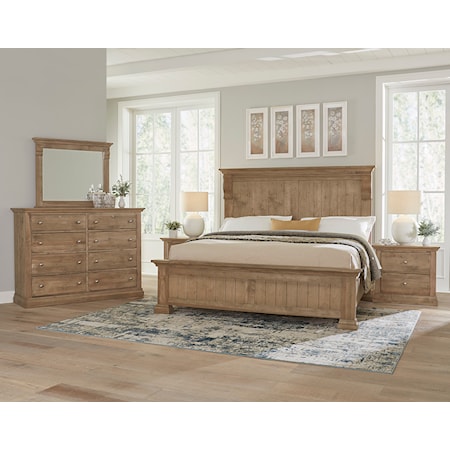 5-Piece King Panel Bedroom Set