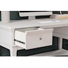 Signature Design by Ashley Kanwyn Home Office Storage Leg Desk