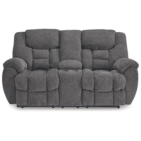 Reclining Loveseat With Console