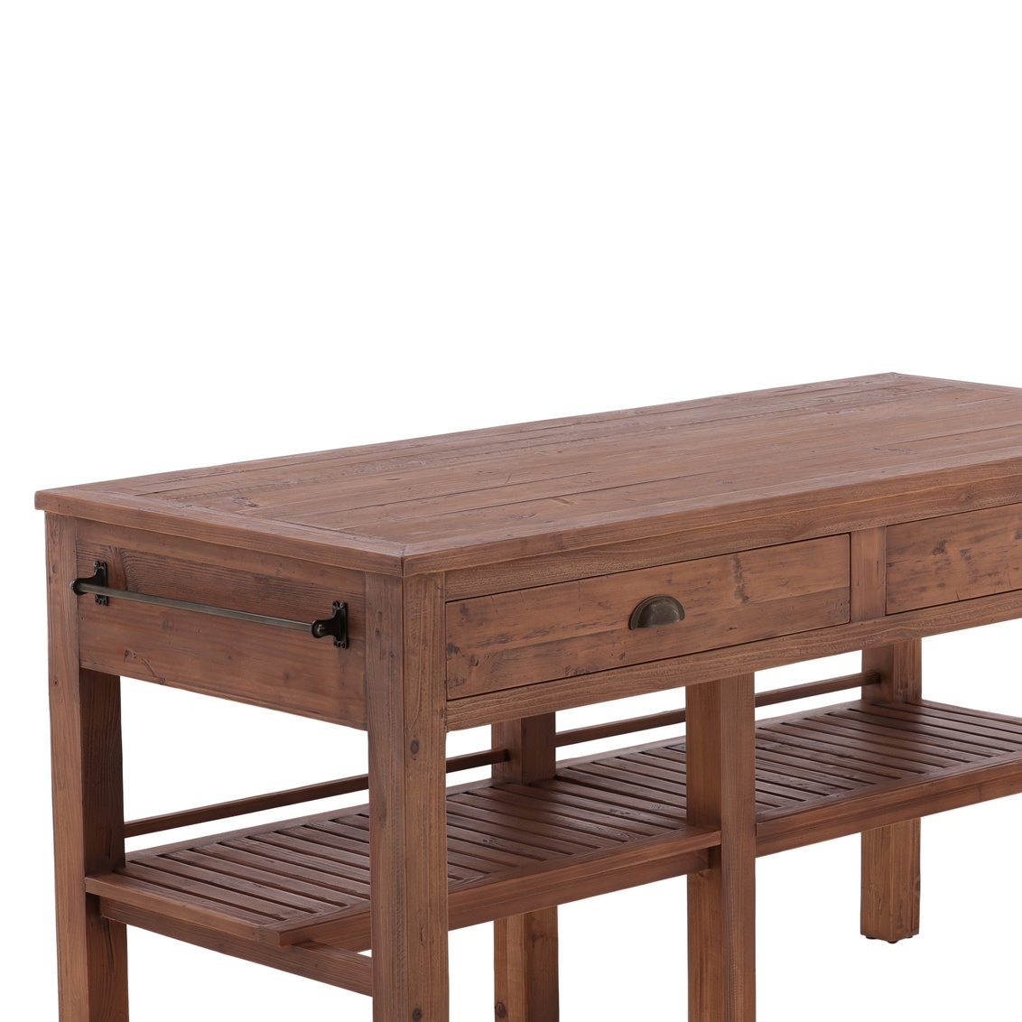 Furniture Classics Starling 2 Pass-Through Drawer Kitchen Island