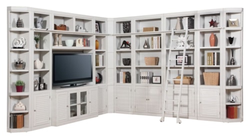 Cottage 12-Piece Corner Entertainment Wall