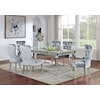 Furniture of America - FOA ADALIA Tufted Wingback Dining Chair