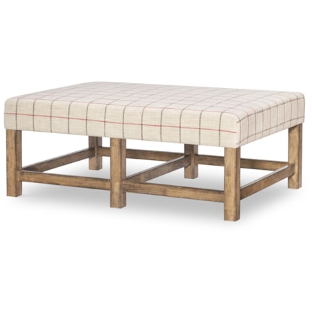 Upholstered Ottoman Cocktail Table