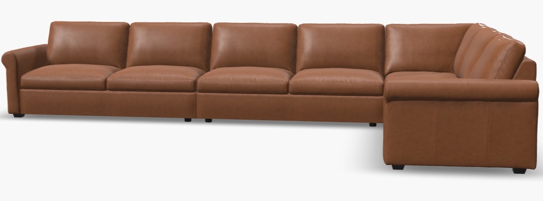 7-Seat Madison L-Sectional Sofa