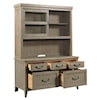 Kincaid Furniture Urban Cottage Barlow Office Credenza with Hutch