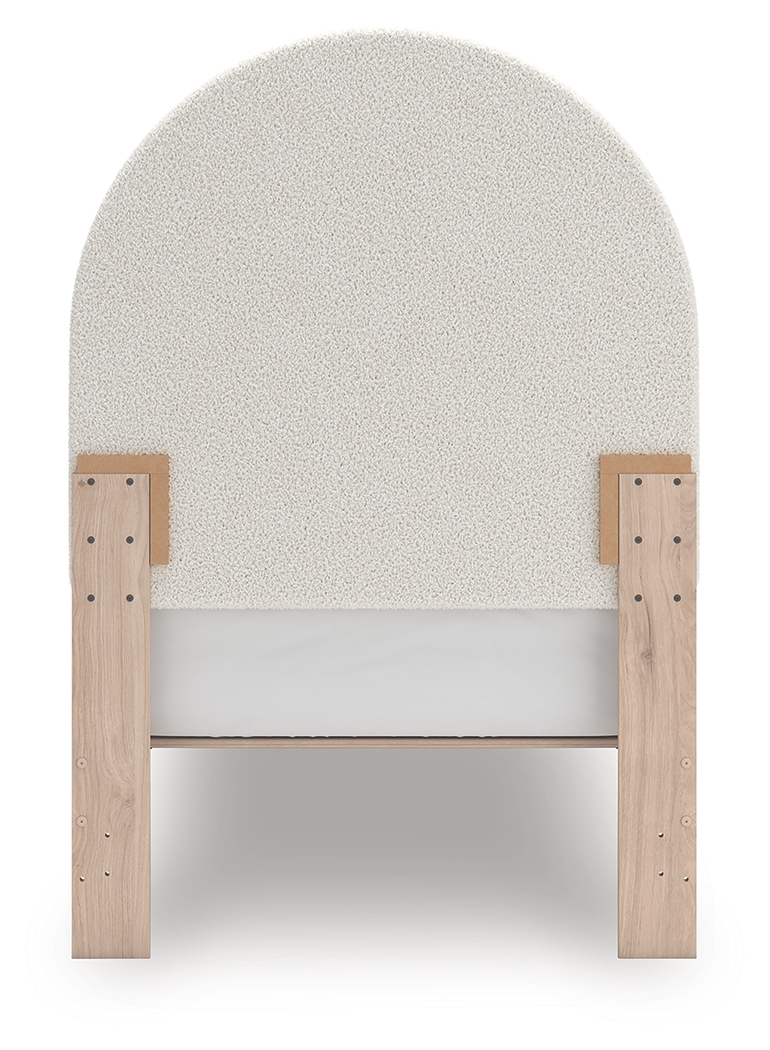 Signature Design by Ashley Shapella Twin Upholstered Panel Bed