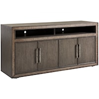 Hampton Media/Home Office Console with File Cabinet