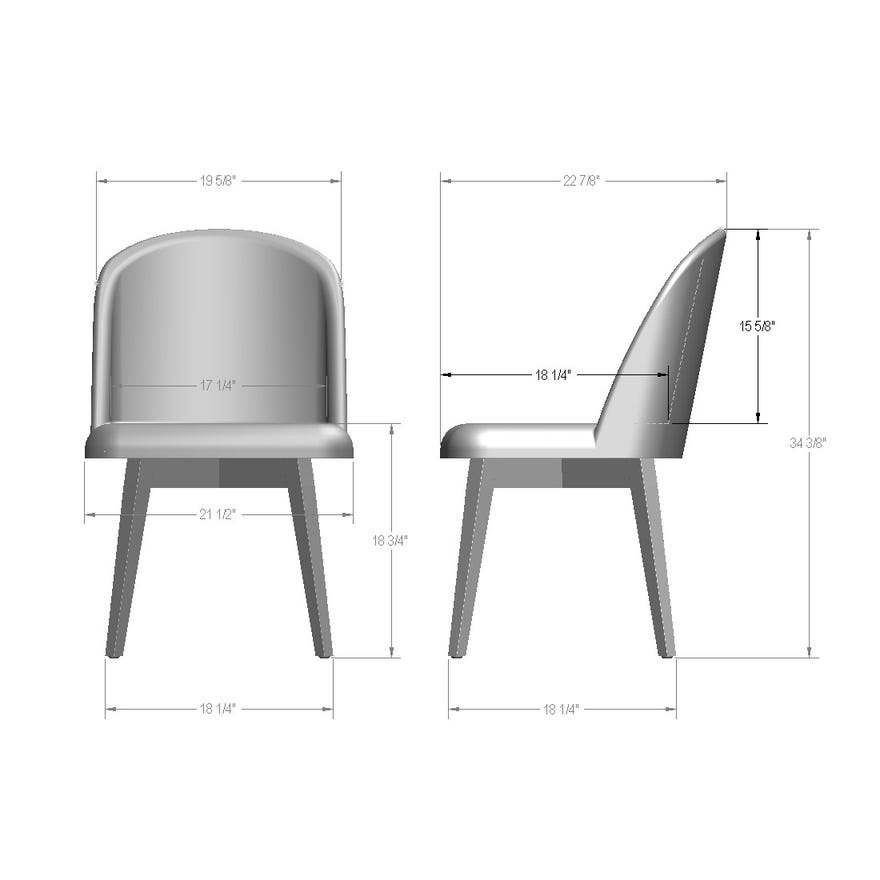 Upholstered Dining Side Chair