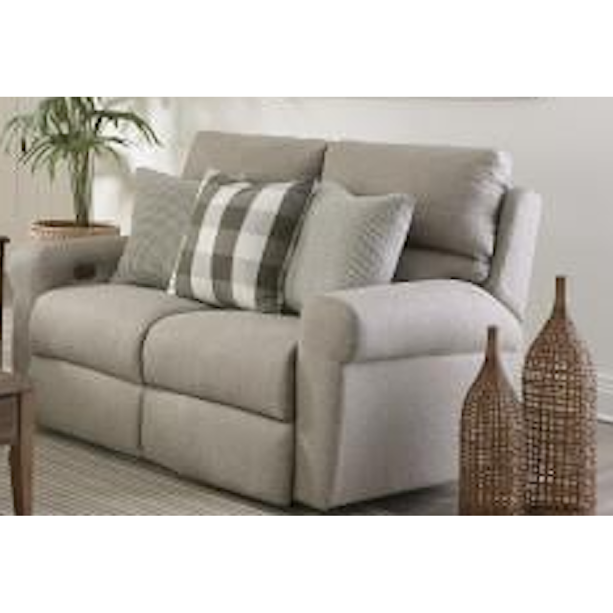 Catnapper 121 Westport Lay Flat Reclining Loveseat