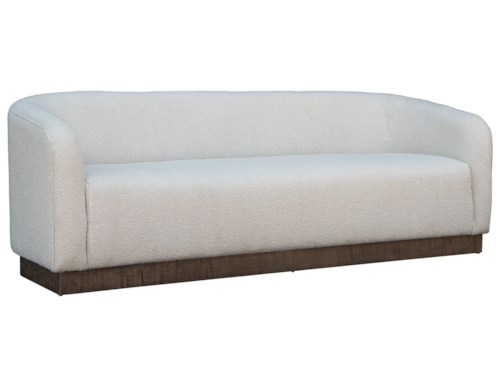 Contemporary Sofa with Accent Pillows