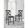 Signature Design Myshanna 6-Piece Counter Table Set with Bench