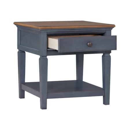 1-Drawer End Table