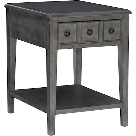 Side Accent Table Grey