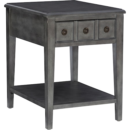 Side Accent Table Grey