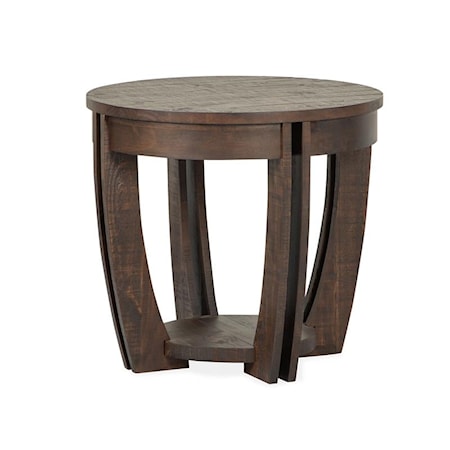 Round End Table