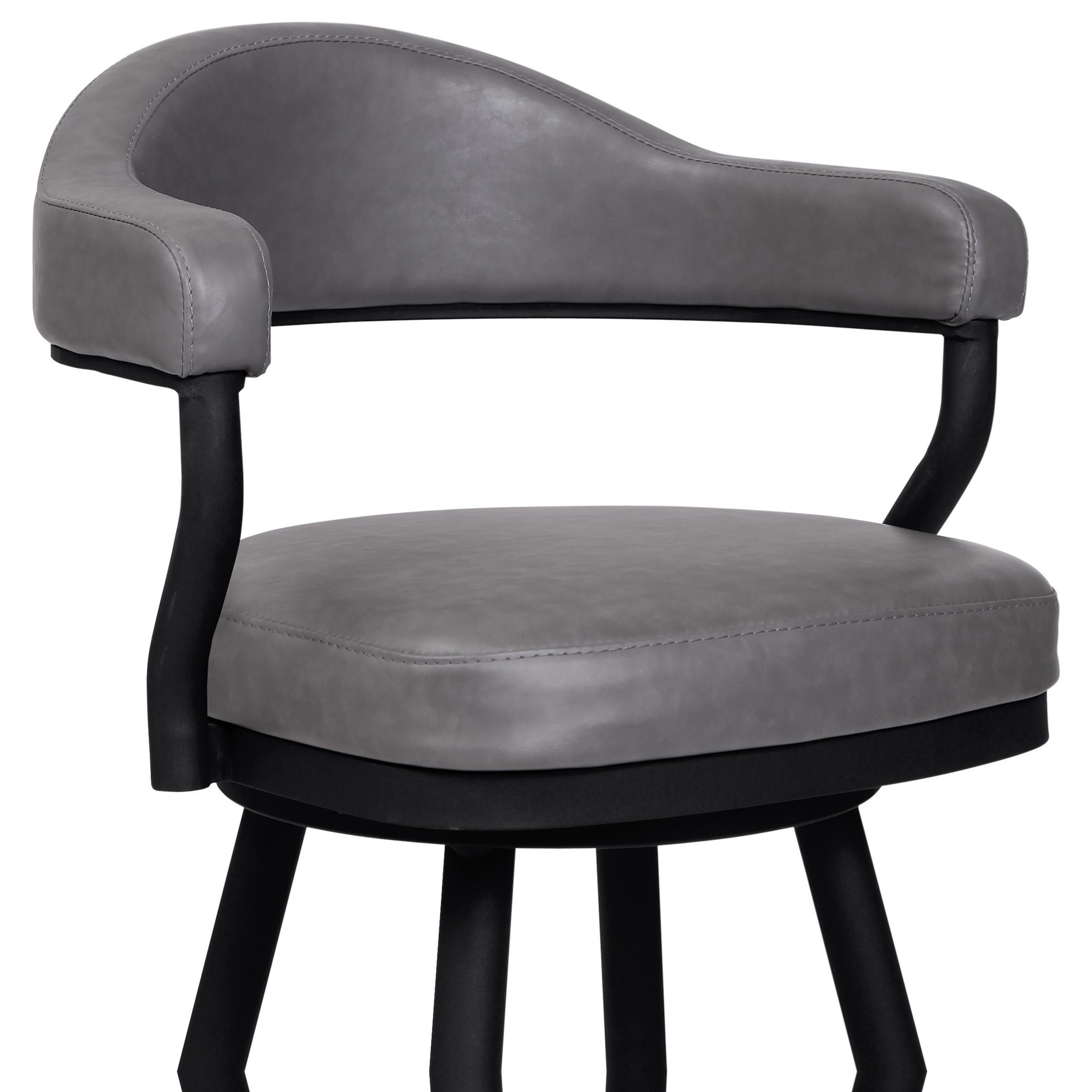 Armen Living Justin 26" Counter-Height Stool