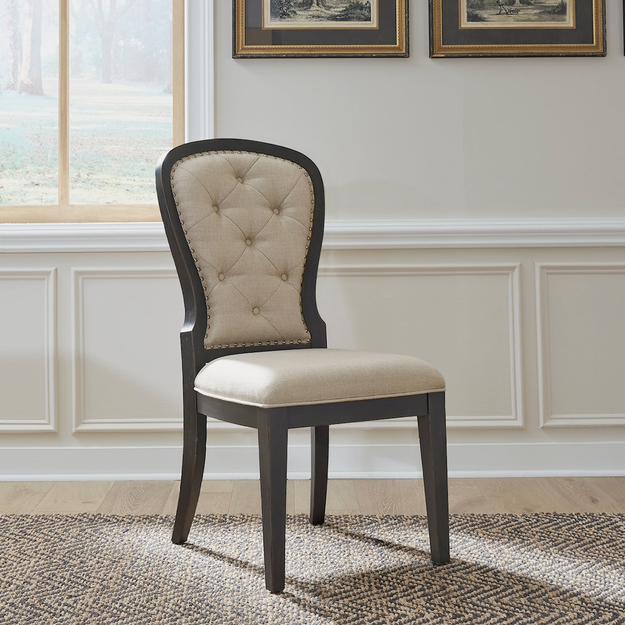 Liberty Furniture Americana Farmhouse Upholstered Side Chair