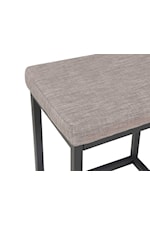 Prime Yukon Contemporary Rectangle Cocktail Table with Nesting Stools