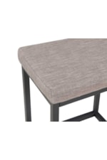 Steve Silver Yukon Contemporary Rectangle Cocktail Table with Nesting Stools