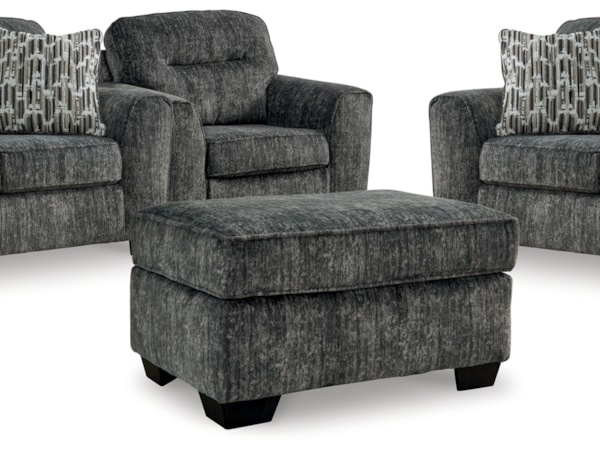 2 Loveseats, Oversized Chair And Ottoman