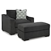 Benchcraft Wryenlynn Oversized Chair And Ottoman