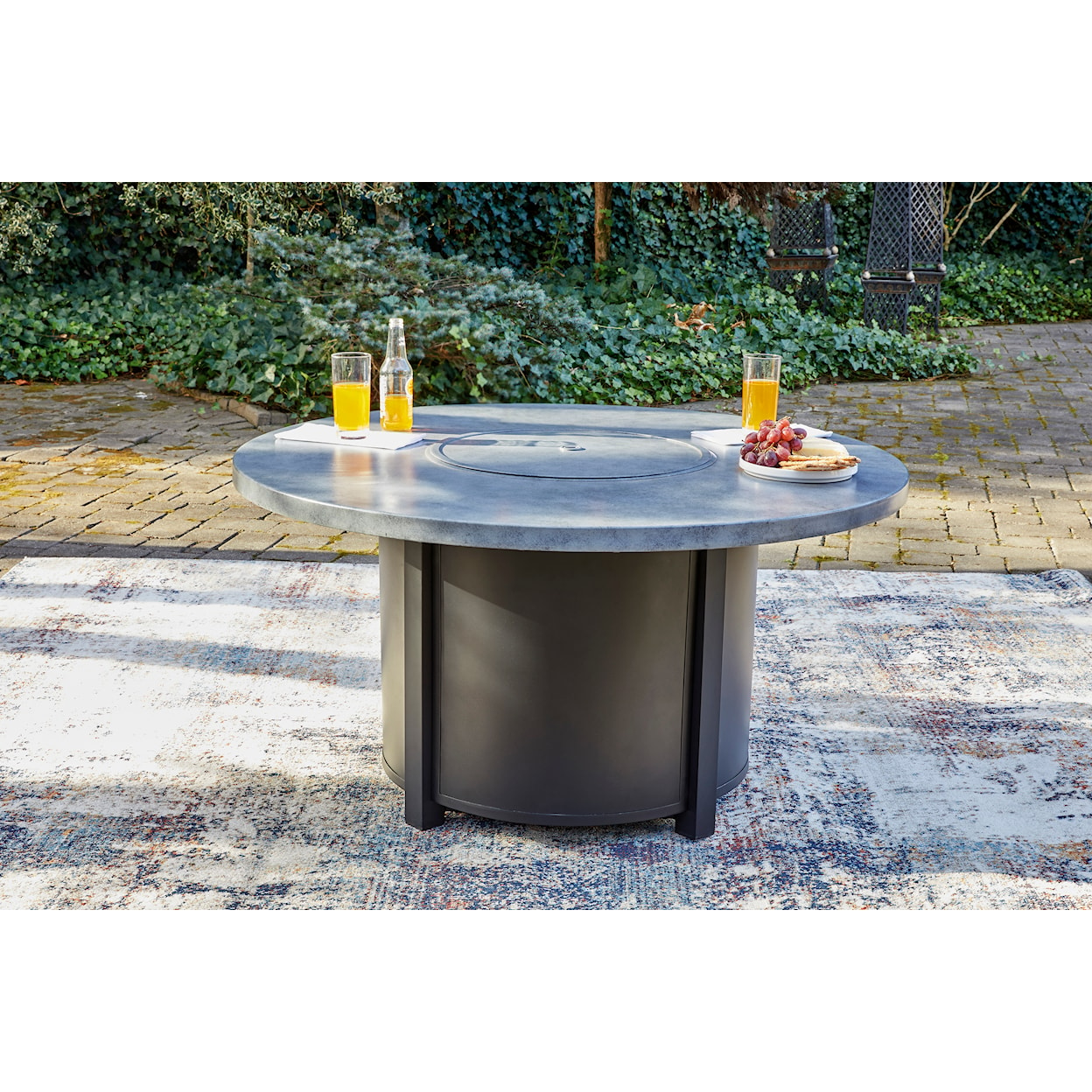 Ashley Furniture Signature Design Coulee Mills Fire Pit Table