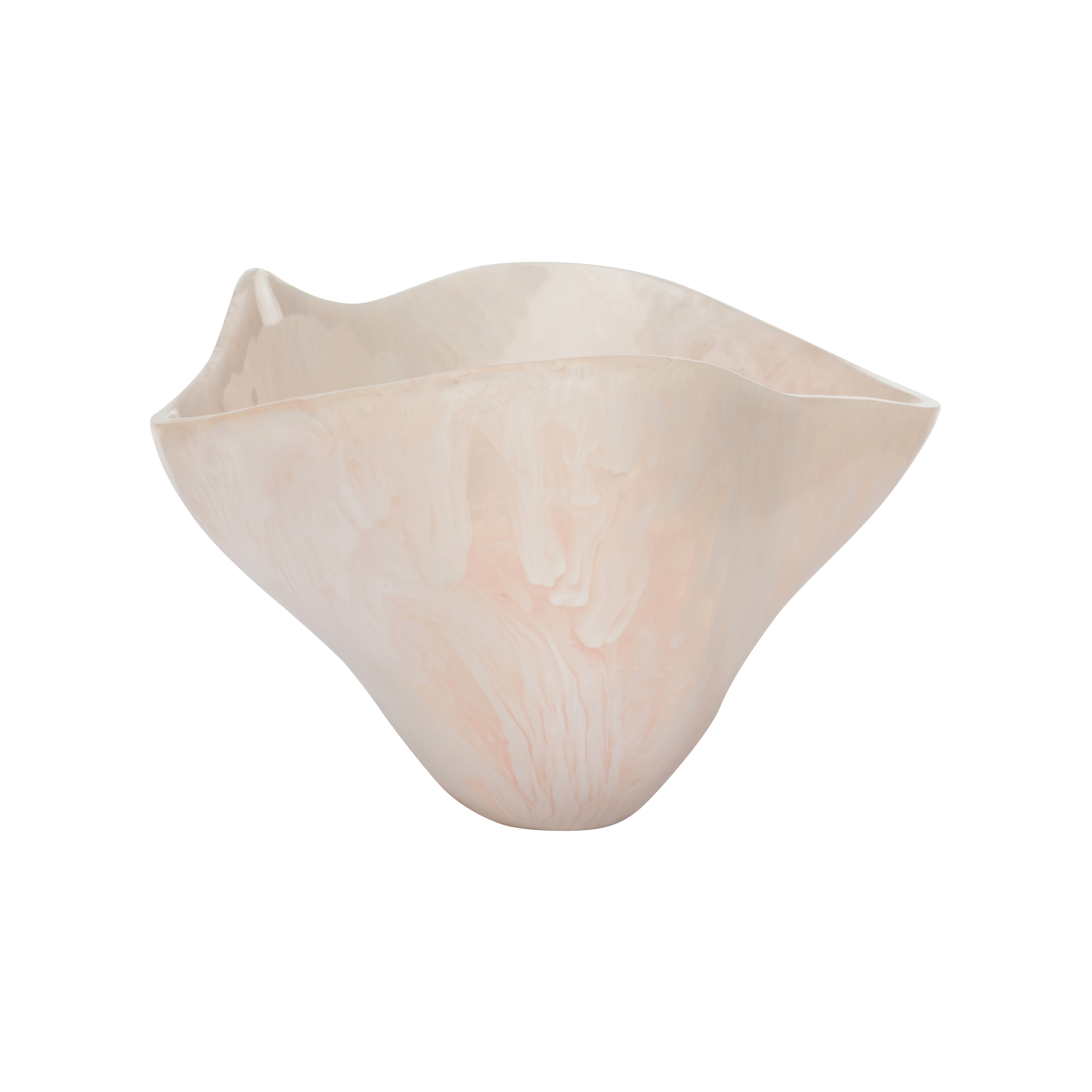 Chelsea House Chelsea House Misc Bucolic Oval Bowl - Pink (Lg)