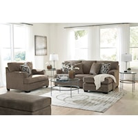 Sofa Chaise, Oversized Chair And Ottoman