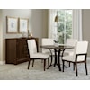 Virginia House Crafted Cherry - Dark Upholstered Side Dining Chair